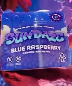 SUNDAZE GUMMIES BLUE RASPBERRY 